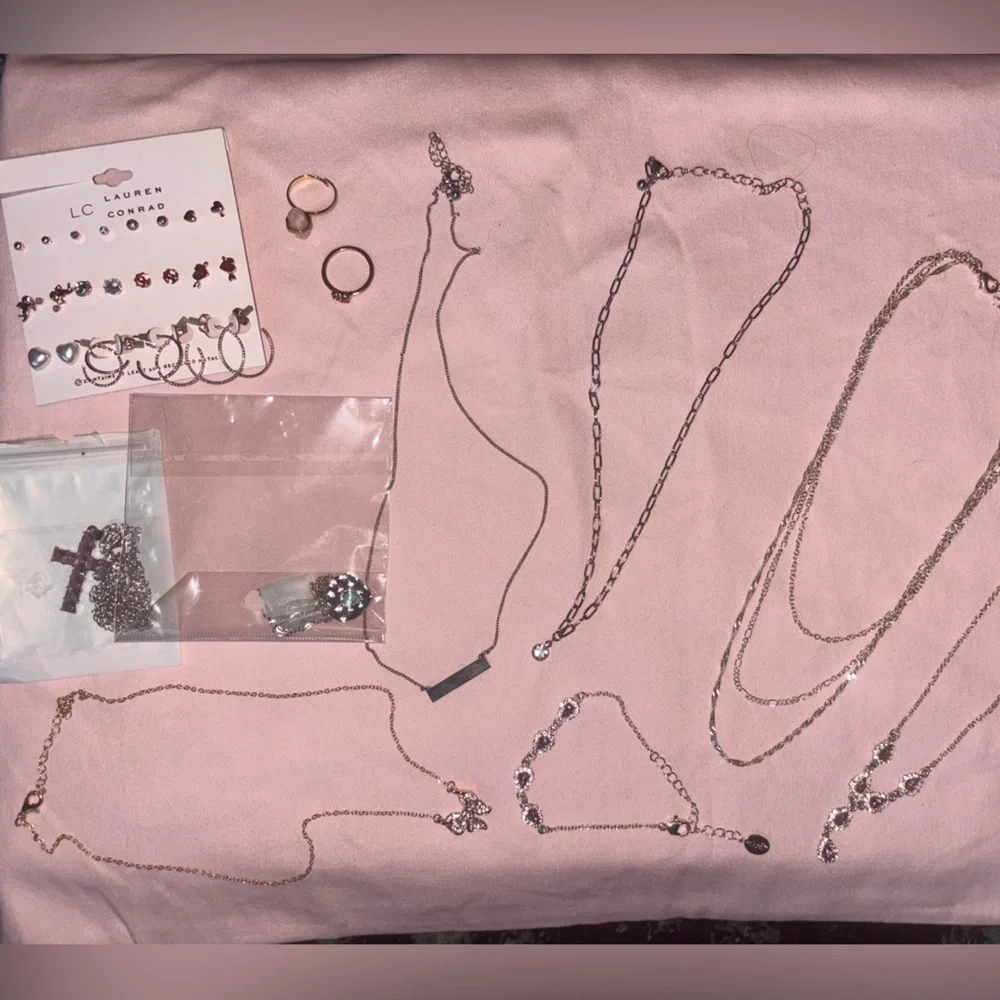 Earrings set , necklaces , bracelet , women & girls jewelry bundle 22 pieces